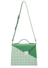 SILVIA 1960 Emerald handbag with strap